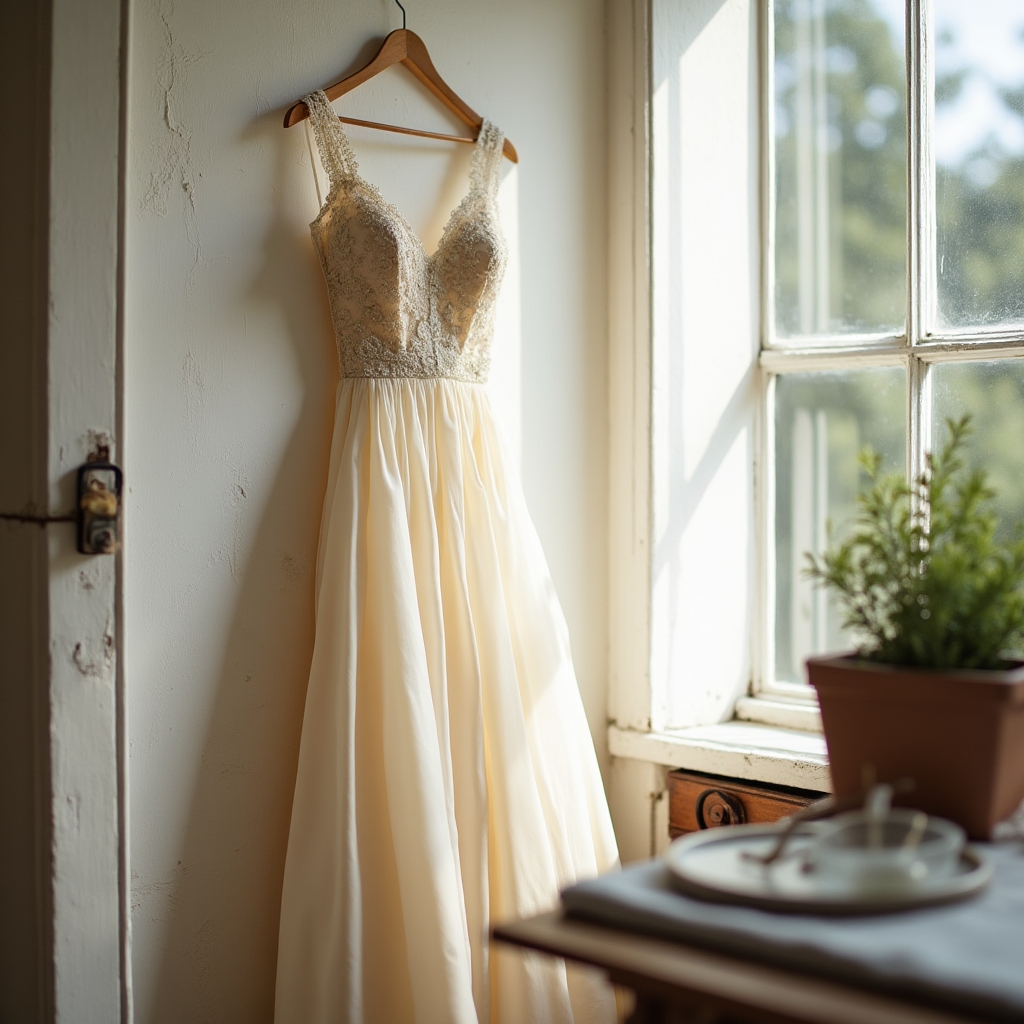 Arreglo y restauración de vestido de novia vintage